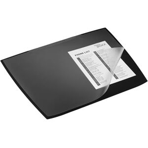 Durable Schreibunterlage ARTWORK 590x470 mm, Schreibtischunterlage mit transparenter Abdeckung PP, Schreibtischunterlage schwarz, 722101 Durable Schreibunterlage ARTWORK 590x470 mm, Schreibtischunterlage mit transparenter Abdeckung PP, Schreibtischunterlage schwarz, 722101