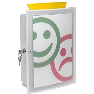 HAN Sammelbox IMAGE'IN Mit Transparenter Abschließbarer Tür Und Auswechselbarem Motiv, Wahlurne, Spendenbox, Losbox, Aktionsbox Zur Wandmontage Oder Freistehend Mit Standfüßen, 4102-11, Lichtgrau HAN Sammelbox IMAGE'IN Mit Transparenter Abschließbarer Tür Und Auswechselbarem Motiv, Wahlurne, Spendenbox, Losbox, Aktionsbox Zur Wandmontage Oder Freistehend Mit Standfüßen, 4102-11, Lichtgrau