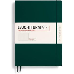 LEUCHTTURM1917 370264 Notizbuch Master Classic (A4+) Hardcover, 233 nummerierte Seiten, Forest Green, dotted LEUCHTTURM1917 370264 Notizbuch Master Classic (A4+) Hardcover, 233 nummerierte Seiten, Forest Green, dotted