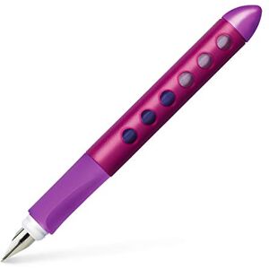 Faber-Castell 149848 Schulfüller Scribolino, für Linkshänder, Feder L, brombeer, 1 Stück Faber-Castell 149848 Schulfüller Scribolino, für Linkshänder, Feder L, brombeer, 1 Stück