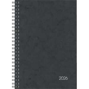 BRUNNEN Buchkalender Mod. 796 '26 A5, Karton, schwarz BRUNNEN Buchkalender Mod. 796 '26 A5, Karton, schwarz