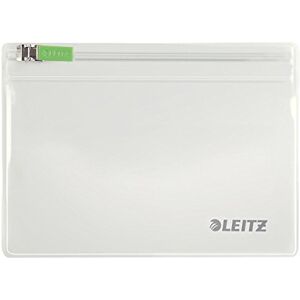 Leitz 2er-Pack Zip-Beutel (geeignet für Reiseutensilien, Gr. XS, PVC, Complete), Farblos, 40060000 Leitz 2er-Pack Zip-Beutel (geeignet für Reiseutensilien, Gr. XS, PVC, Complete), Farblos, 40060000