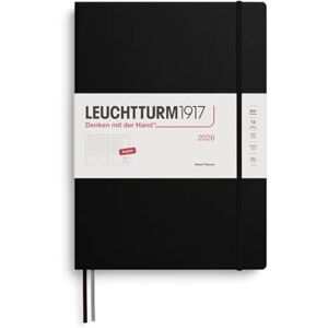 LEUCHTTURM1917 372572 Wochenplaner Composition (B5) 2026, 12 Monate, Schwarz, Deutsch LEUCHTTURM1917 372572 Wochenplaner Composition (B5) 2026, 12 Monate, Schwarz, Deutsch