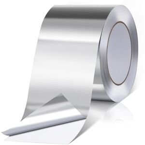 AiQInu Aluminium Klebeband,75mmx50m Aluband Selbstklebend,Aluminium Dichtband Band zum Reperaturband Alu Klebeband Hitzebeständig Aluminiumklebeband AiQInu Aluminium Klebeband,75mmx50m Aluband Selbstklebend,Aluminium Dichtband Band zum Reperaturband Alu Klebeband Hitzebeständig Aluminiumklebeband