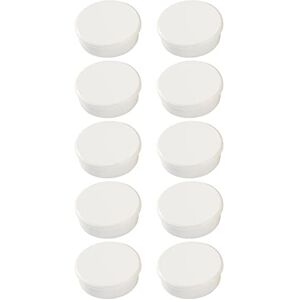 Dahle 95538 Magnete (Durchmesser 38 mm), mit einer hohen Haftkraft von 25N, 10 Stück, weiß Dahle 95538 Magnete (Durchmesser 38 mm), mit einer hohen Haftkraft von 25N, 10 Stück, weiß