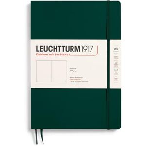 LEUCHTTURM1917 370308 Notizbuch Composition (B5), Softcover, 123 nummerierte Seiten, Forest Green, Blanko LEUCHTTURM1917 370308 Notizbuch Composition (B5), Softcover, 123 nummerierte Seiten, Forest Green, Blanko