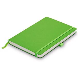 Lamy paper Softcover A5 Notizbuch 810 – Format DIN A5 (145 x 210 mm) in grün mit -Lineatur, 192 Seiten und elastischem Verschlussband Lamy paper Softcover A5 Notizbuch 810 – Format DIN A5 (145 x 210 mm) in grün mit -Lineatur, 192 Seiten und elastischem Verschlussband