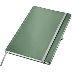 Leitz Style A4 Notizbuch Liniert, Hardcover, 160 Seiten, 80 Blatt, FSC-zertifiziertes 100 g/m² Papier, Verschluss & Lesezeichen, für Büro & Home Office, Grün, 44751053 Leitz Style A4 Notizbuch Liniert, Hardcover, 160 Seiten, 80 Blatt, FSC-zertifiziertes 100 g/m² Papier, Verschluss & Lesezeichen, für Büro & Home Office, Grün, 44751053