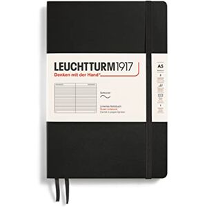 LEUCHTTURM1917 Tagebücher 308290, Schwarz, Medium (A5) LEUCHTTURM1917 Tagebücher 308290, Schwarz, Medium (A5)
