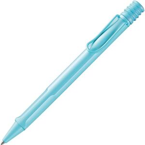 Lamy safari aquasky Kugelschreiber zeitlos klassischer Kuli mit ergonomischem Griff & robustem ASA-Kunststoff inkl. Großraummine M 16 in Strichbreite M in blau Lamy safari aquasky Kugelschreiber zeitlos klassischer Kuli mit ergonomischem Griff & robustem ASA-Kunststoff inkl. Großraummine M 16 in Strichbreite M in blau