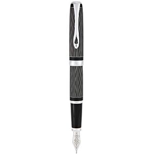 DIPLOMAT Excellence A+ / Wave Guillochiert Lapis Schwarz/Füllfederhalter/mit Geschenkbox/Füllhalter M DIPLOMAT Excellence A+ / Wave Guillochiert Lapis Schwarz/Füllfederhalter/mit Geschenkbox/Füllhalter M