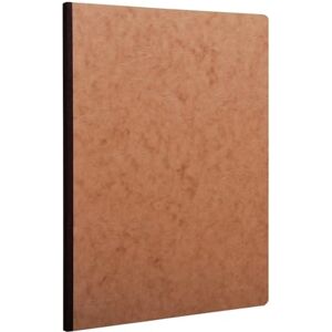 Clairefontaine 79146C Notizbuch / Kladde Age Bag DIN A4 21x29,7 cm, liniert 96 Blatt, 90g, geleimt mit Lederstruktur, mit bedruckten Vorsatzblättern, Tabakbraun, 1 Stück Clairefontaine 79146C Notizbuch / Kladde Age Bag DIN A4 21x29,7 cm, liniert 96 Blatt, 90g, geleimt mit Lederstruktur, mit bedruckten Vorsatzblättern, Tabakbraun, 1 Stück