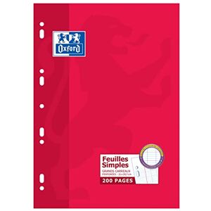 Oxford , Packung mit 5 Loseblatt-Nachfüllpackungen, A4/210 x 297 mm, 1 Stück Oxford , Packung mit 5 Loseblatt-Nachfüllpackungen, A4/210 x 297 mm, 1 Stück
