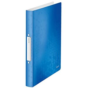 Leitz 42570036 Ringbuch wow, A4, PP, 2 Ringe, 25 mm, blau metallic Leitz 42570036 Ringbuch wow, A4, PP, 2 Ringe, 25 mm, blau metallic