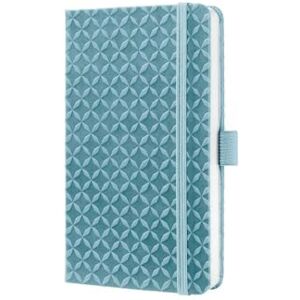 Sigel JN118 Notizbuch Tagebuch Jolie, ca. A6, liniert, Hardcover, Gummiband, Stifteschlaufe, Einstecktasche, blau, vegan, aus nachhaltigem Papier Sigel JN118 Notizbuch Tagebuch Jolie, ca. A6, liniert, Hardcover, Gummiband, Stifteschlaufe, Einstecktasche, blau, vegan, aus nachhaltigem Papier
