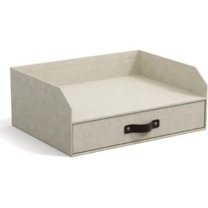 BIGSO BOX OF SWEDEN BIGSO Walter Briefablage mit integrierter Schublade – praktische Ablagefläche für Briefe, Dokumente usw. – Ordnungssystem aus Faserplatte mit Papier in Leinenoptik – beige BIGSO BOX OF SWEDEN BIGSO Walter Briefablage mit integrierter Schublade – praktische Ablagefläche für Briefe, Dokumente usw. – Ordnungssystem aus Faserplatte mit Papier in Leinenoptik – beige