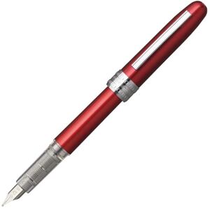 Platinum Plaisir PGB-1000 #70 Füllfederhalter/Federstärken: F Fein /Farbe: Rot / Handgefertigt / Kunststoffverpackung / Füllhalter Platinum Plaisir PGB-1000 #70 Füllfederhalter/Federstärken: F Fein /Farbe: Rot / Handgefertigt / Kunststoffverpackung / Füllhalter