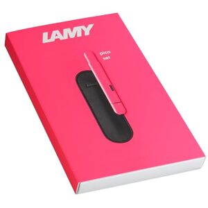 Lamy pico neonpink Kugelschreiber Geschenk Set Innovativer Pocket Pen Kuli – 1 Klick für Full-Size – Gehäuse aus Metall & Strichbreite M – inkl. Echtleder-Etui & Compactmine M 22 in schwarz Lamy pico neonpink Kugelschreiber Geschenk Set Innovativer Pocket Pen Kuli – 1 Klick für Full-Size – Gehäuse aus Metall & Strichbreite M – inkl. Echtleder-Etui & Compactmine M 22 in schwarz