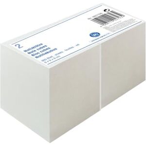 Pelikan NoName 27235 Notizklotz mit Umweltschutzpapier, 900 Blatt, 9 x 9 x 9 cm, 2 Stück Pelikan NoName 27235 Notizklotz mit Umweltschutzpapier, 900 Blatt, 9 x 9 x 9 cm, 2 Stück