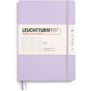 LEUCHTTURM1917 368153 Notizbuch Composition (B5), Softcover, 123 nummerierte Seiten, Lilac, Dotted LEUCHTTURM1917 368153 Notizbuch Composition (B5), Softcover, 123 nummerierte Seiten, Lilac, Dotted