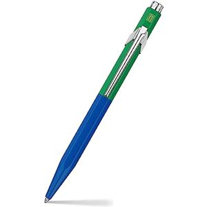 Caran d'Ache 849 PAUL SMITH Kugelschreiber in der Farbe: Cobalt Blue/Emerald Green, Aluminium, Goliath Mine in Schwarz Medium, Länge: 12,5cm, NM0849.338 Caran d'Ache 849 PAUL SMITH Kugelschreiber in der Farbe: Cobalt Blue/Emerald Green, Aluminium, Goliath Mine in Schwarz Medium, Länge: 12,5cm, NM0849.338