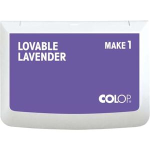 COLOP MAKE 1 Stempelkissen, lovable lavender, 50 x 90 mm, Kissen für traditionelle Handstempel und Kreativstempel COLOP MAKE 1 Stempelkissen, lovable lavender, 50 x 90 mm, Kissen für traditionelle Handstempel und Kreativstempel