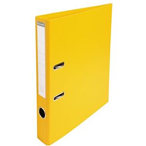 Exacompta 53549E Premium PP-Ordner Prem´Touch. 5 cm schmal DIN A4 Kunststoffbezug außen Papierbezug innen Rückenschild austauschbar Ringordner Aktenordner Briefordner Plastikordner gelb Exacompta 53549E Premium PP-Ordner Prem´Touch. 5 cm schmal DIN A4 Kunststoffbezug außen Papierbezug innen Rückenschild austauschbar Ringordner Aktenordner Briefordner Plastikordner gelb