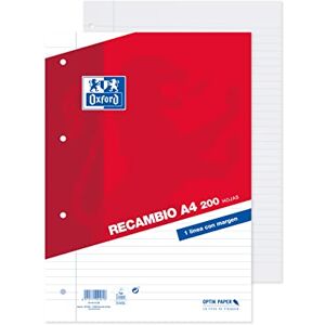 Oxford , A4-Blätter, liniert, perforiert, 200 Blatt Oxford , A4-Blätter, liniert, perforiert, 200 Blatt