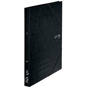 Leitz VON Ringbuch A4, Mit 2 Ringen, Gummibandverschluss, Karton, 25 mm Rückenbreite, Für 140 Blatt, Ringordner für Schule, Studium & Haushalt, 5 Stück, Schwarz, 30120095 Leitz VON Ringbuch A4, Mit 2 Ringen, Gummibandverschluss, Karton, 25 mm Rückenbreite, Für 140 Blatt, Ringordner für Schule, Studium & Haushalt, 5 Stück, Schwarz, 30120095