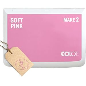 COLOP MAKE 2 Stempelkissen Rosa/Pink 110 x 70 mm wasserbasiertes, schnelltrocknendes Stempelkissen für Holzstempel & Kreativstempel DIY & Büro COLOP MAKE 2 Stempelkissen Rosa/Pink 110 x 70 mm wasserbasiertes, schnelltrocknendes Stempelkissen für Holzstempel & Kreativstempel DIY & Büro