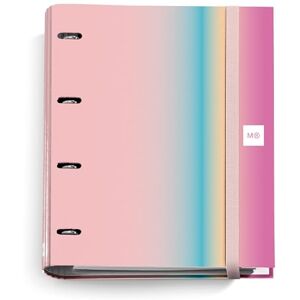 Miquelrius Ringbuch A4 mit 4 Ringen + 100 Blatt 90 g/m² kariert 5 mm kariert, Gummizugverschluss, Kollektion Aurora West Bay Miquelrius Ringbuch A4 mit 4 Ringen + 100 Blatt 90 g/m² kariert 5 mm kariert, Gummizugverschluss, Kollektion Aurora West Bay