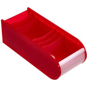 WEDO Flash Card Box A8 – Karteikasten für 500 Karten mit 6 verstellbaren Trennplatten & Roll-Schieber, kompakt (21,7 × 9,2 × 7,3 cm), ideal für Schule, Büro & Studien WEDO Flash Card Box A8 – Karteikasten für 500 Karten mit 6 verstellbaren Trennplatten & Roll-Schieber, kompakt (21,7 × 9,2 × 7,3 cm), ideal für Schule, Büro & Studien