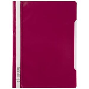 Durable Sichthefter (A4 Standard, PP) 25er Packung purpur rot, 252335 Durable Sichthefter (A4 Standard, PP) 25er Packung purpur rot, 252335