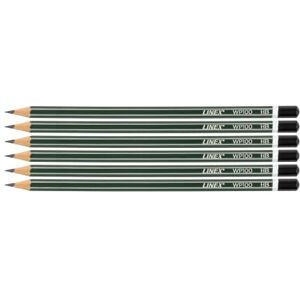 Linex Bleistifte Klassik HB, WP100, 6 Stück im Blister, Grün Linex Bleistifte Klassik HB, WP100, 6 Stück im Blister, Grün