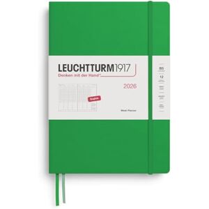 LEUCHTTURM1917 372756 Wochenplaner Composition (B5) 2026, Spring Leaf, Englisch LEUCHTTURM1917 372756 Wochenplaner Composition (B5) 2026, Spring Leaf, Englisch