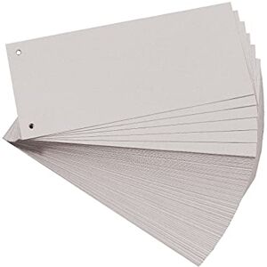 Exacompta 13485B 100er Pack Karton-Trennstreifen. 10,5 x 24 cm grau. Für eine übersichtliche Anblage Ihrer Dokumente. Trennlaschen Trennblätter Ordner Register Blauer Engel Exacompta 13485B 100er Pack Karton-Trennstreifen. 10,5 x 24 cm grau. Für eine übersichtliche Anblage Ihrer Dokumente. Trennlaschen Trennblätter Ordner Register Blauer Engel