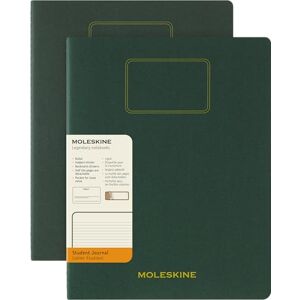 Moleskine Student Cahier Journal, Set 2 Linierte Notizhefte mit Heraustrennbaren Seiten, Kartonumschlag und Aufkleber, Farbe Myrtegrün, Format XXL 21,6 x 27,9 cm Moleskine Student Cahier Journal, Set 2 Linierte Notizhefte mit Heraustrennbaren Seiten, Kartonumschlag und Aufkleber, Farbe Myrtegrün, Format XXL 21,6 x 27,9 cm