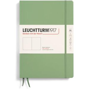LEUCHTTURM1917 366171 Notizbuch Composition (B5), Hardcover, 219 nummerierte Seiten, Salbei, Blanko LEUCHTTURM1917 366171 Notizbuch Composition (B5), Hardcover, 219 nummerierte Seiten, Salbei, Blanko