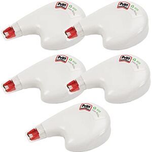 Pritt Korrekturroller Eco Flex, seitliche Anwendung, sofort überschreibbar, Bandlänge 10 m, Bandbreite 4,2 mm, Spar-Set mit 5 Rollern, 9H PRKEB VS weiß Pritt Korrekturroller Eco Flex, seitliche Anwendung, sofort überschreibbar, Bandlänge 10 m, Bandbreite 4,2 mm, Spar-Set mit 5 Rollern, 9H PRKEB VS weiß