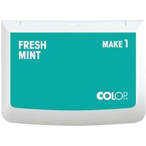 COLOP MAKE 1 Stempelkissen Mint 90 x 50 mm wasserbasiertes, schnelltrocknendes Stempelkissen für Holzstempel & Kreativstempel DIY & Büro COLOP MAKE 1 Stempelkissen Mint 90 x 50 mm wasserbasiertes, schnelltrocknendes Stempelkissen für Holzstempel & Kreativstempel DIY & Büro