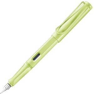 Lamy safari springgreen Füller Füllhalter mit ergonomischem Griff & polierter Stahlfeder in Strichbreite M – robuster ASA-Kunststoff inkl. Tintenpatrone T 10 blau Rechtshänder Lamy safari springgreen Füller Füllhalter mit ergonomischem Griff & polierter Stahlfeder in Strichbreite M – robuster ASA-Kunststoff inkl. Tintenpatrone T 10 blau Rechtshänder