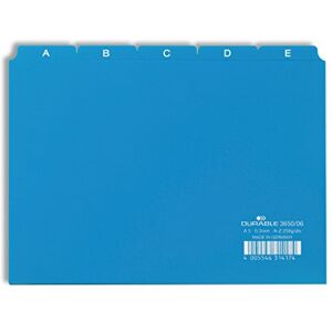 Durable Leitregister A Z, A5 quer, 1 Stück, blau, 365006 Durable Leitregister A Z, A5 quer, 1 Stück, blau, 365006