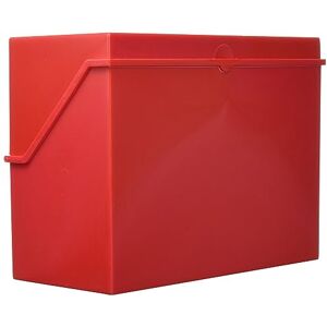 Helit H6214525 Karteikarten Box „the index“ DIN A5 quer, Kleinkartei rot für ca. 500 Karten Helit H6214525 Karteikarten Box „the index“ DIN A5 quer, Kleinkartei rot für ca. 500 Karten