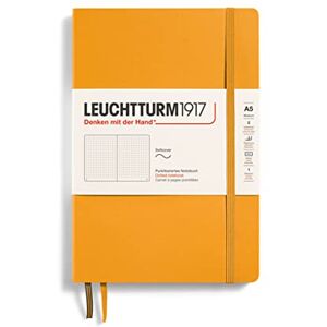 LEUCHTTURM1917 363403 Notizbuch Medium (A5), Softcover, 123 nummerierte Seiten, Rising Sun, dotted LEUCHTTURM1917 363403 Notizbuch Medium (A5), Softcover, 123 nummerierte Seiten, Rising Sun, dotted