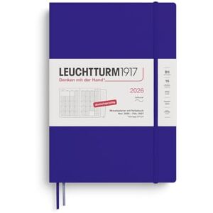 LEUCHTTURM1917 372608 Monatsplaner & Notizbuch Composition (B5) 2026, 16 Monate (01 November 2025-28. Februar 2027), Softcover, Ink, Deutsch LEUCHTTURM1917 372608 Monatsplaner & Notizbuch Composition (B5) 2026, 16 Monate (01 November 2025-28. Februar 2027), Softcover, Ink, Deutsch