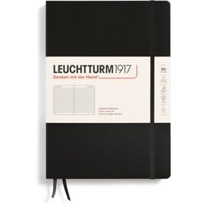 LEUCHTTURM1917 366185 Notizbuch Composition (B5), Hardcover, 219 nummerierte Seiten, Schwarz, Liniert LEUCHTTURM1917 366185 Notizbuch Composition (B5), Hardcover, 219 nummerierte Seiten, Schwarz, Liniert