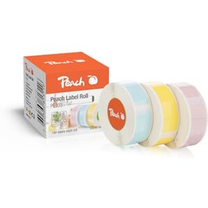 Peach Thermoetikettenband hellblau, hellgelb und pink 12x40mm 180 Etiketten pro Rolle selbstklebendes Thermopapier für PE110 Etikettendrucker 3 Farben angepasstes Etikettendruckpapier PE103A Peach Thermoetikettenband hellblau, hellgelb und pink 12x40mm 180 Etiketten pro Rolle selbstklebendes Thermopapier für PE110 Etikettendrucker 3 Farben angepasstes Etikettendruckpapier PE103A