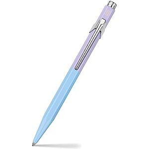 Caran d'Ache 849 PAUL SMITH Kugelschreiber in der Farbe: Sky Blue/Lavender Purple, Aluminium, Goliath Mine in Schwarz Medium, Länge: 12,5cm, NM0849.339 Caran d'Ache 849 PAUL SMITH Kugelschreiber in der Farbe: Sky Blue/Lavender Purple, Aluminium, Goliath Mine in Schwarz Medium, Länge: 12,5cm, NM0849.339