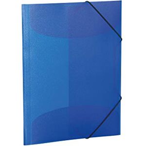 HERMA Sammelmappen A4 Blau Transluzent Set, 3 Stück, Eckspanner-Mappen aus Kunststoff mit Gummizug und Innenklappen für Kinder, Jungen und Mädchen HERMA Sammelmappen A4 Blau Transluzent Set, 3 Stück, Eckspanner-Mappen aus Kunststoff mit Gummizug und Innenklappen für Kinder, Jungen und Mädchen