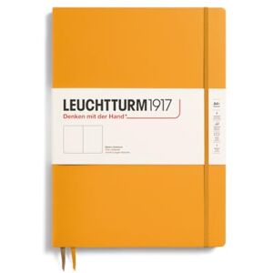 LEUCHTTURM1917 368141 Notizbuch Master Slim (A4+), Hardcover, 123 nummerierte Seiten, Rising Sun, blanko LEUCHTTURM1917 368141 Notizbuch Master Slim (A4+), Hardcover, 123 nummerierte Seiten, Rising Sun, blanko